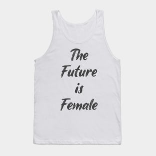 Feminist Future is Female Stickers Tank Top